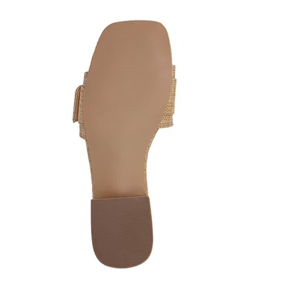 NiB Mia Girl Women's Vernetta Heeled Sandals Natural Size 9 M $70 RY1439 - Picture 3 of 3